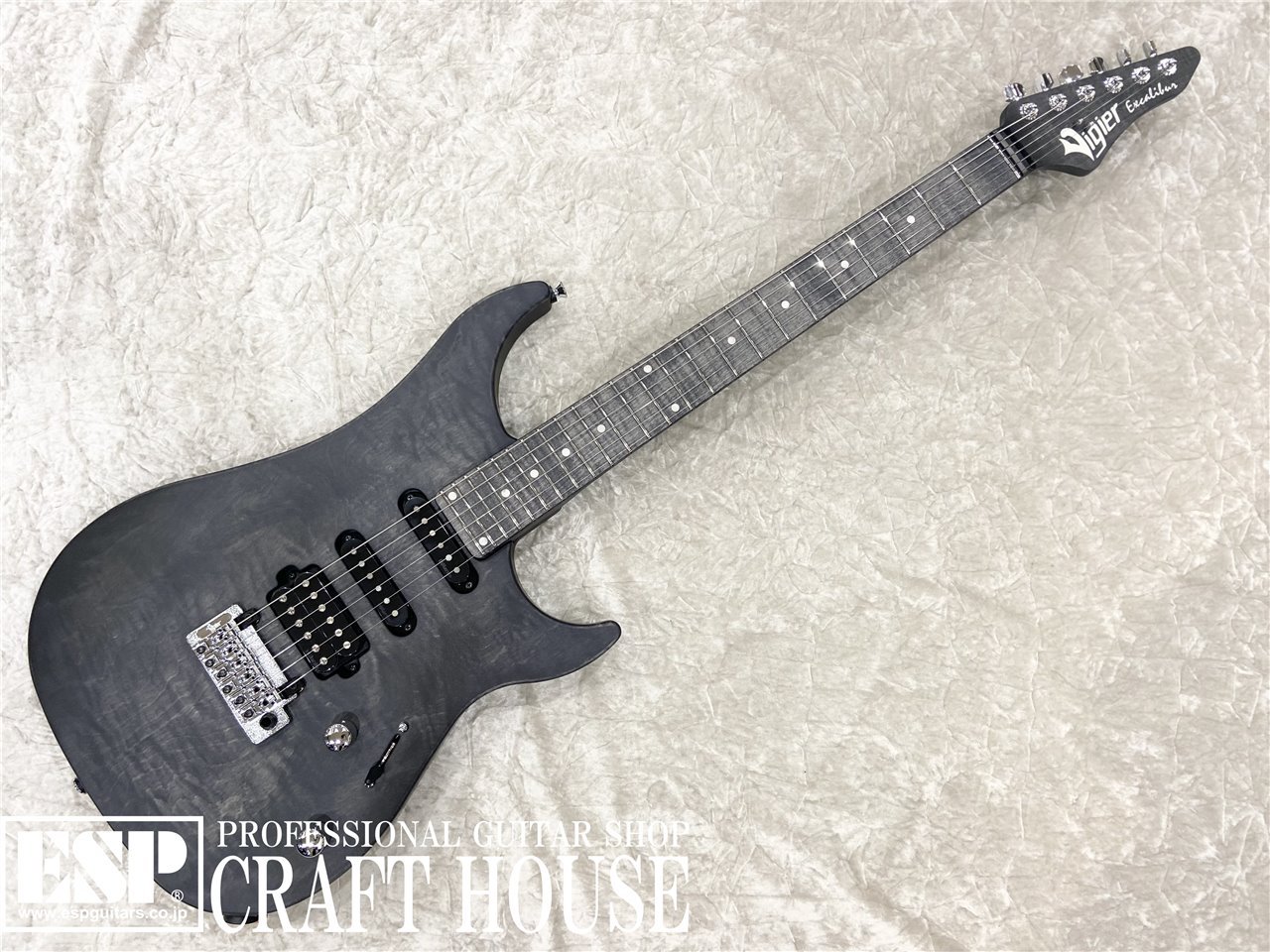 【即納可能】Vigier Guitars Excalibur Ultra Blues HSS/ Black Diamond /M 渋谷店【大決算セール対象商品｜2025年9月30日(火)まで】